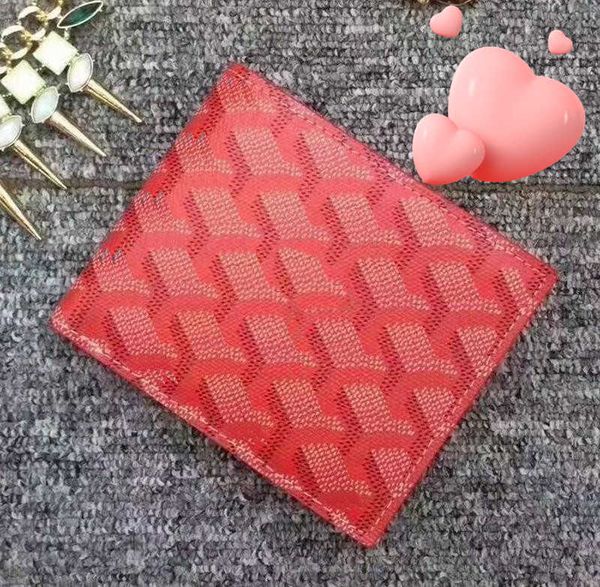 

luxury designer handbags and wallets men's and women's highest quality cowhide versatile fashion purse size 11 and 10cm factory di, Red;black
