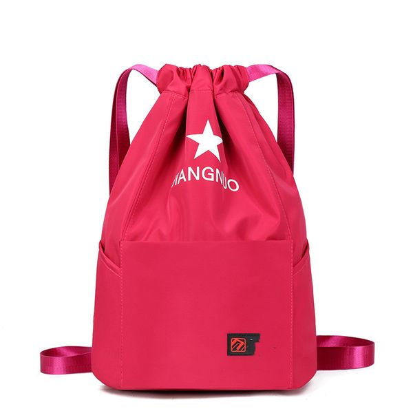 

travel bag luxurys designers bags light leisure backpack large capacity oxford cloth backpacks tide drawstring mouth pack sports fitness bag