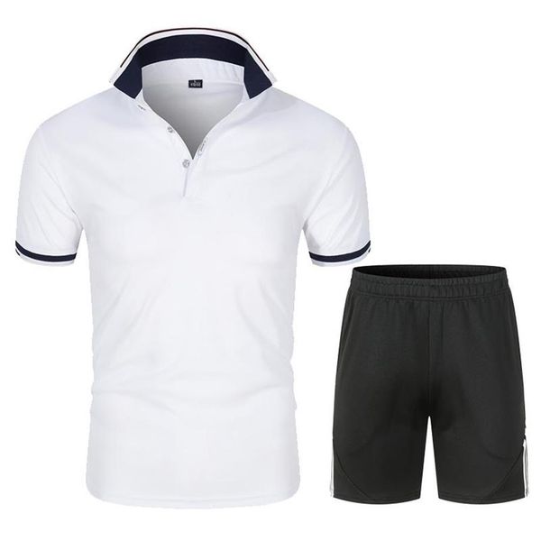 

men golf shirts outdoor trainning sportswear short sleeve women shirt badminton running soccer men's polos249l, White;black