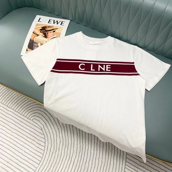 

20222d7 new mens designer t shirt paris fashion tshirts summer t-shirt male 100% cotton top, White;black