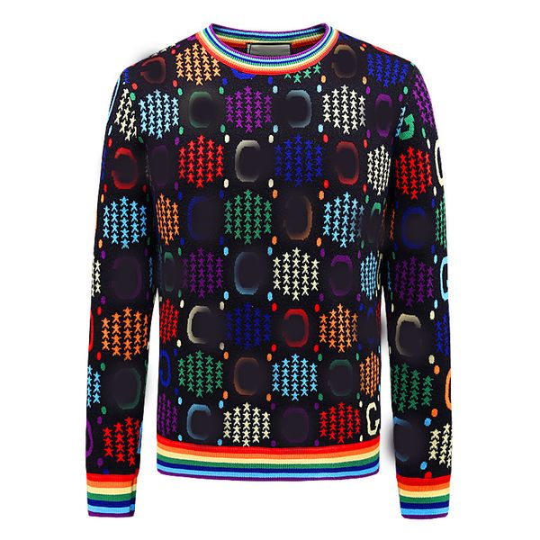 

designers sweaters mens womens pullover fashion classic round neck long sleeve sweate#40, White;black