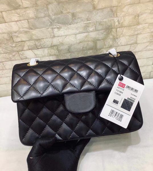 

ladys bag classic fashion casual imported sheepskin chain bag