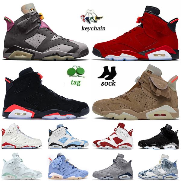 

classic j6 men women 6s basketball shoes black infrared toro 6 georgetown red oreo denim unc cactus jack blackcat british khaki j6s jumpman