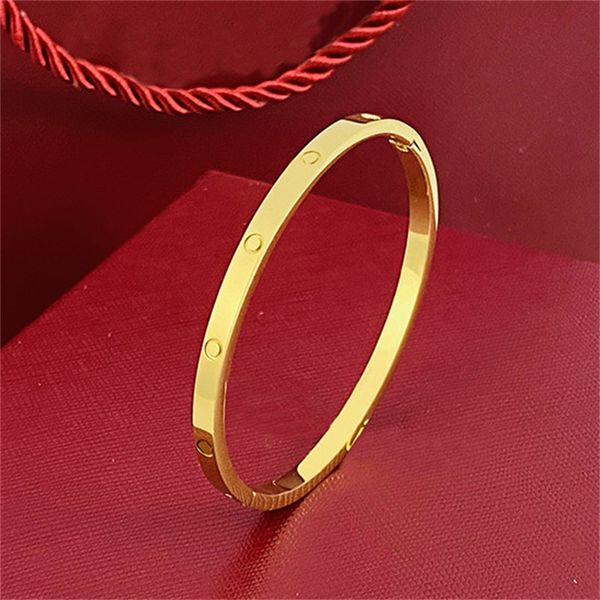 

bangle designer jewelry for women mens charms bracelet gold bangles golden plated designer wholesale jewelris luxury brand couple girls brac, Black