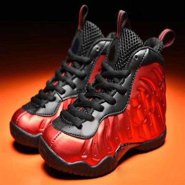 

shoes style penny hardaway kids basketball infant children pippen duncan sports toddler sneakers size28---35276e, White;red