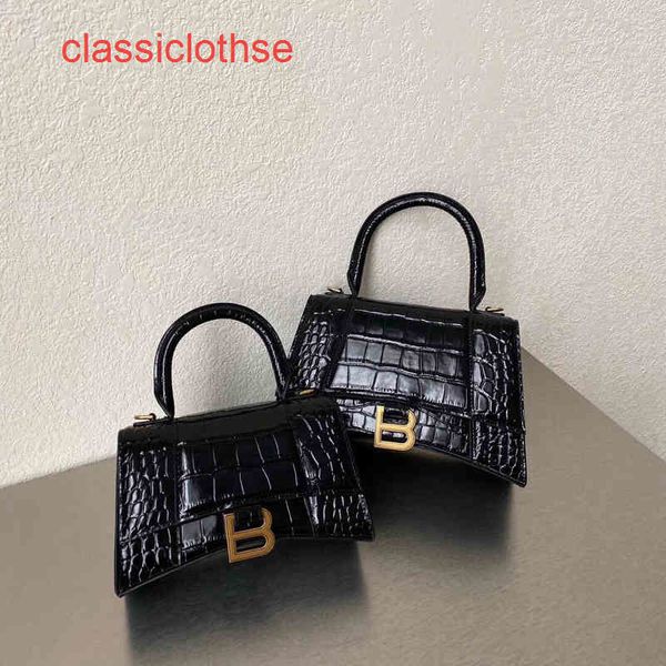 

designer balencaigs hourglass shoulder bags outlet uk classic hourglass bag b family letter button leather hand fashion cross body hand one