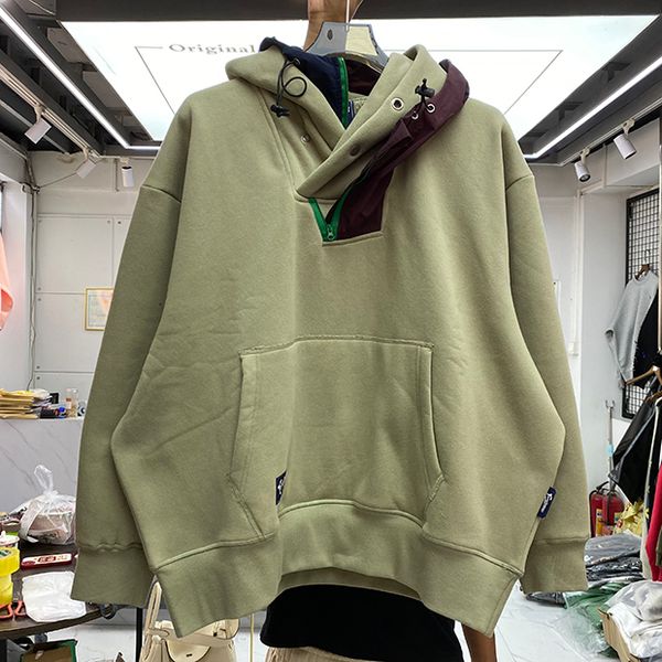 

plus size sweatshirts hoode solid warm fleece men's hoodies & sweatshirt 23fw, Black;brown