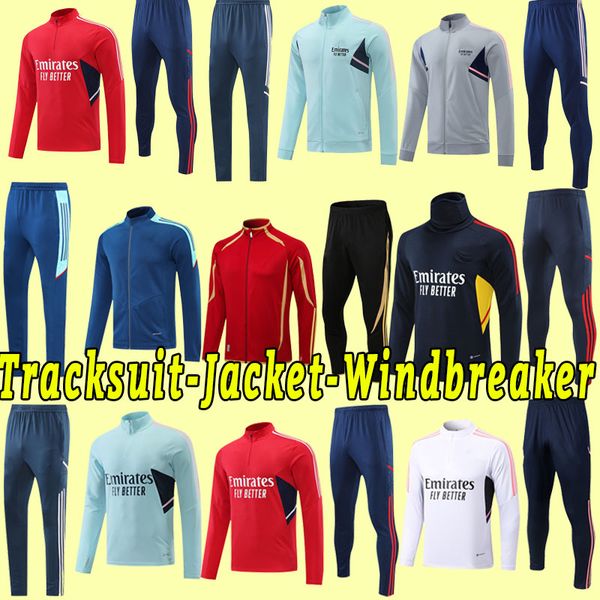 

long sleeve training jacket coat windbreaker 22 23 g.jesus soccer jersey arsen gunners whiteout violence white thomas pepe saka tierney smit, Black;yellow