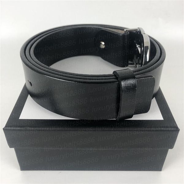

luxury designer belts men women belt with fashion big buckle real leather 3 8cm331v, Black;brown
