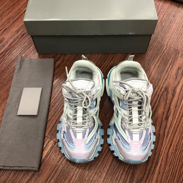

designer's new fashion luxury running shoes triple track.2 sneakers basketball sneakers designer sports sneakers men's and women&#, Black