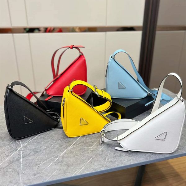 

woman mens triangle bags designer bag luxury shoulder tote bag small chest purse sport purses adjustable strap fashion 5 colors 5a