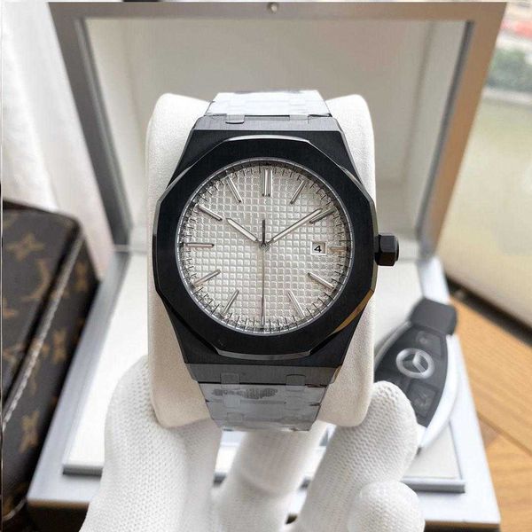 

mens luxury mechanical watch waterproof design 304l boutique steel watchband designer watch watch wholesale gift, Slivery;brown