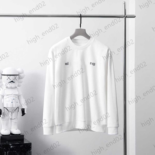 

fashion womens sweatshirts front classic brand logo three-dimensional embroidery jumper pure cotton fabric wool ring sweatshirt autumn winte, Black