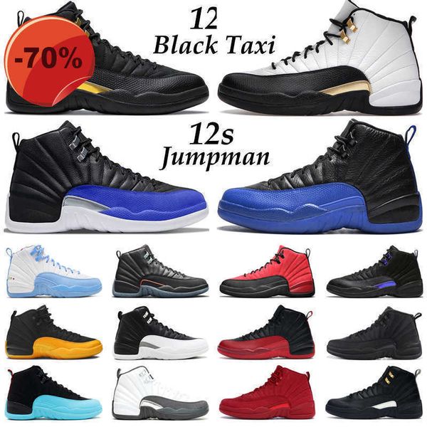 

og jumpman 12 men basketball shoes 12s black taxi hyper royal playoffs flu game university gold dark grey easter mens trainers sports