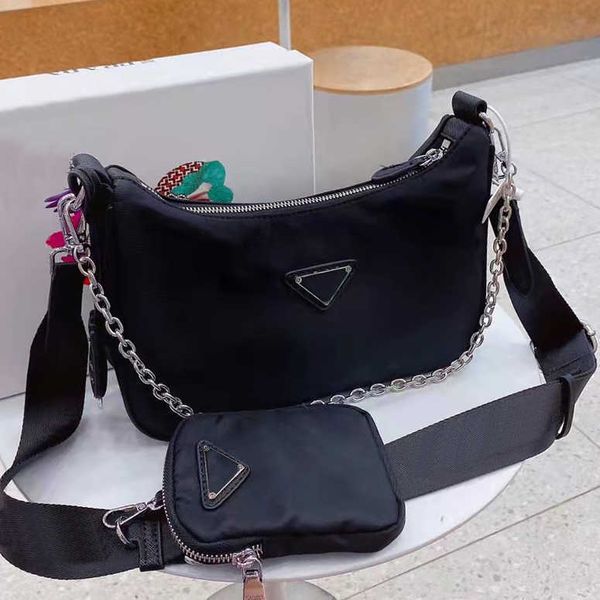 

evening bag shoulder hobo 2005 bags re edition 7color classic fashion nylon womens luxury designer armpit messenger handbag single wallet