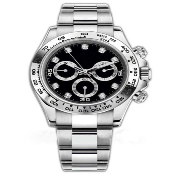 

2813 automatic movement watches sapphire glass 904l full stainless steel sports 40mm men watch luminous montre de luxe wristwatches gifts d7, Slivery;brown