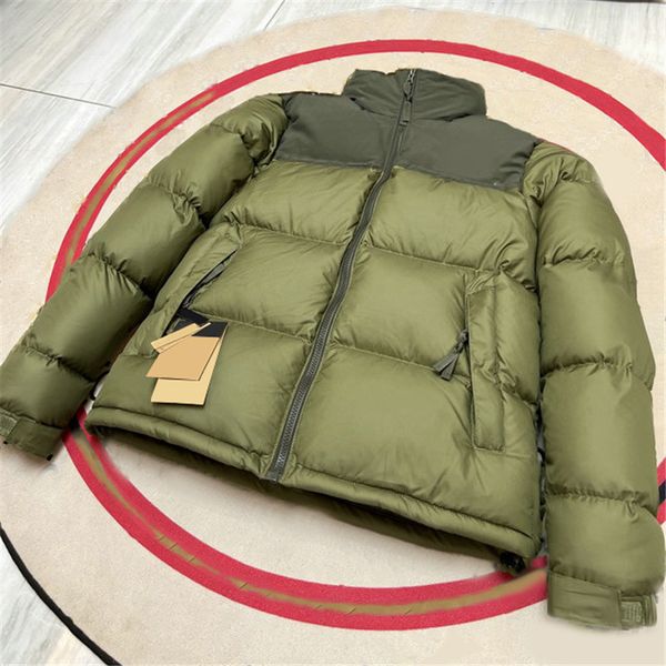 

leisure winter men down coats thick warm feather overcoat jackets outdoor loose zipper jacket, Black