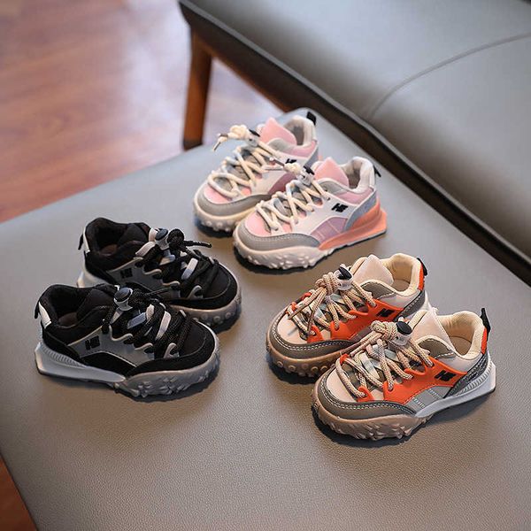 

sneakers children girls boy sports shoes kids casual running men for girl child sneaker l221013, Black;red