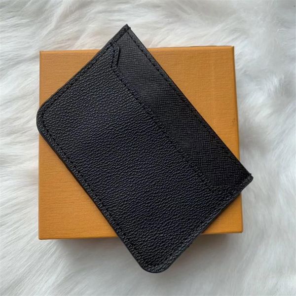 

men women credit card holder classic mini bank card holder small slim wallet wtih box276a, Brown;gray