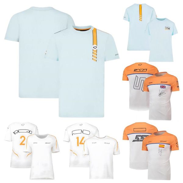 

f1 team racing suit t-shirt formula 1 driver t-shirts short sleeved summer men women o-neck casual tee quick dry car fans jersey