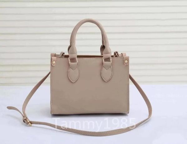 

khaki luxury shopping bag women's fashion brand designer's classic temperament one shoulder straddle bags handbag size 25x19cm