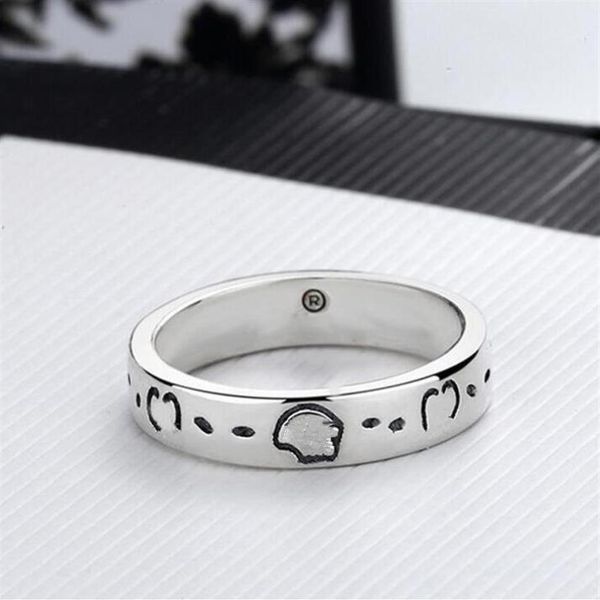 

20 fashion 925 sterling silver skull rings for mens and women party wedding engagement jewelry lovers gift247d