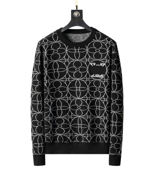 

mens womens designers sweaters luxurious pullover thickened classic plaid printing warm men hoodie long sleeve jumper sweatshirt winter, White;black