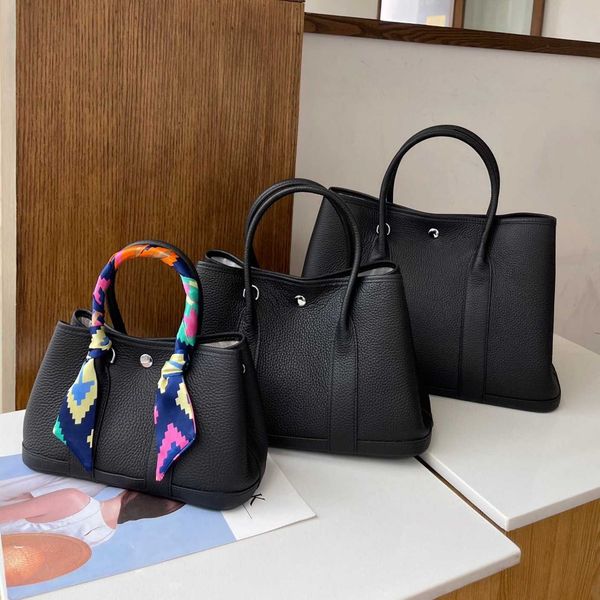 

designer bag women large fashion classic 2022 lychee grain leather garden