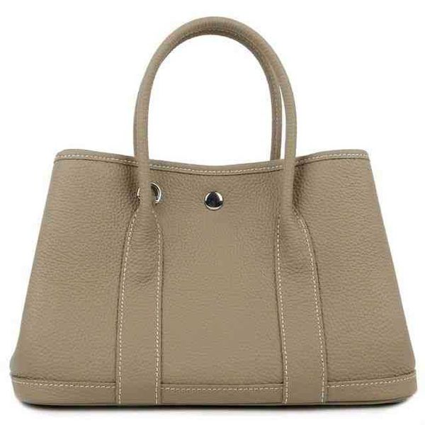 

bags brand classic garden bags totes herme leather garden bag fashion women's bag versatile large capacity hand pure tote