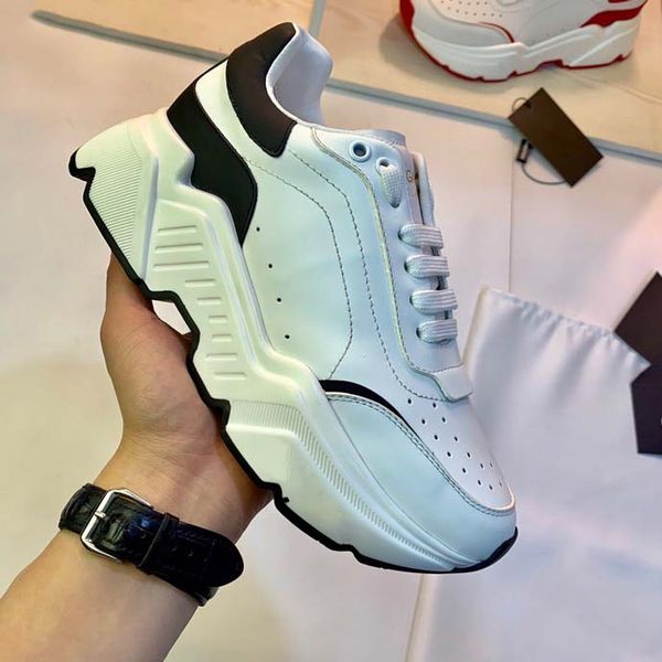 

casual shoes designer sneakers luxury sneaker c brand man woman designer trainer genuine leather ace slipper sandal slide by99 095, Black