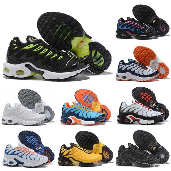 

shoes home kids boys girls athletic tn sneakers runing baby white black sports trainer gift326h