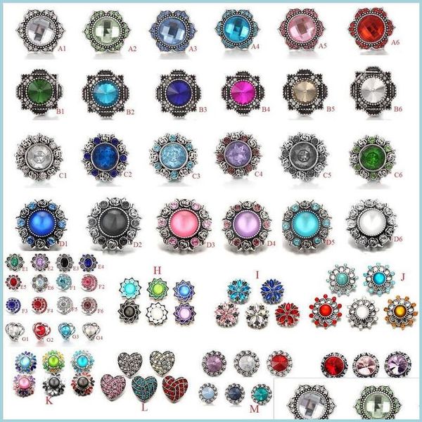 

clasps hooks noosa crystal snap button 18mm chunks flower heart owl ginger jewelry diy necklace bracelet accessory drop delivery 2 dhd6a