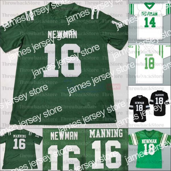

american college football wear custom college isidore newman high school football jerseys 16 arch 3 odell beckham jr. cooper peyton eli mann, Black