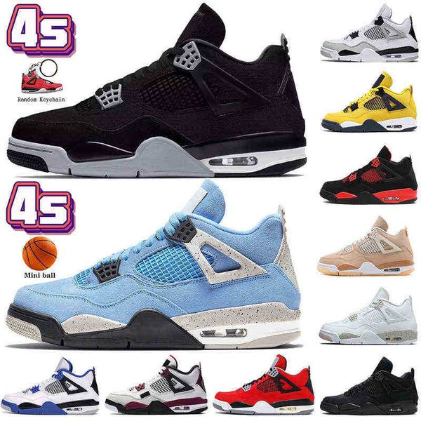 

4 sneaker 4s mens basketball shoes military black canvas cat red thunder university blue white oreo tour yellow shimmer boots men women