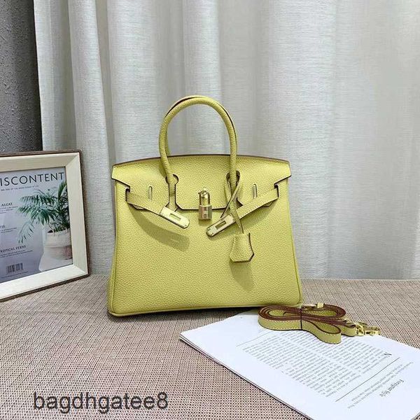 

lychee classic bag birkins bags grain leather shoulder handheld totes woman vmi0