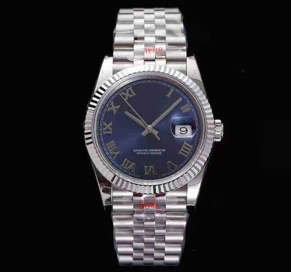 

meteorite datejust ladies automatique style cal.3235 movement 17 color mens 36mm 126234 v3 904l gmf gm watch men's automatic w, Slivery;brown