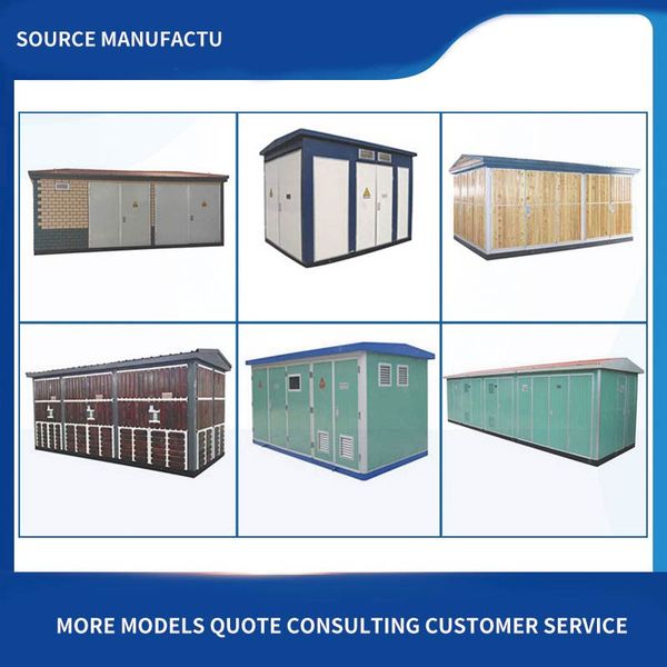 

box-type transformer substation 250kva 400kva 600kva specifications complete manufacturers direct european american box