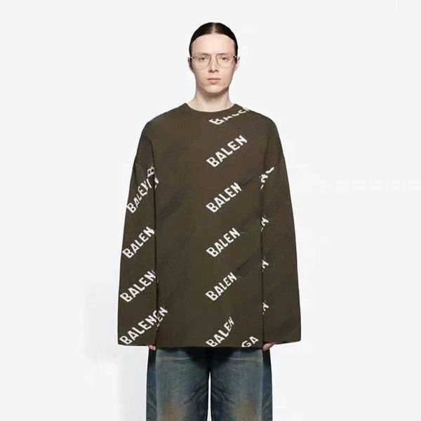 

winter mens sweaters bb designer crewneck sweater sports hoodie warm loose pullover coat versatile couples, White;black