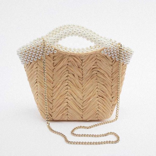

boho style handmade grass luxury bag single shoulder chic for girls summer beach