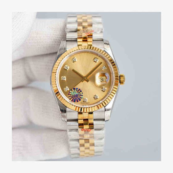 

meteorite datejust ladies automatique fashion watches mens montre diamond movement luxury designer watch fashion women's men's ozc, Slivery;brown