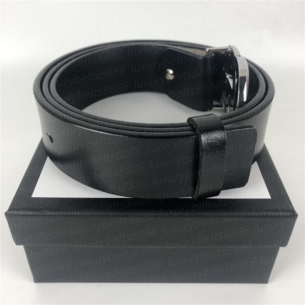 

luxury designer belts men women belt with fashion big buckle real leather 3 8cm247z, Black;brown