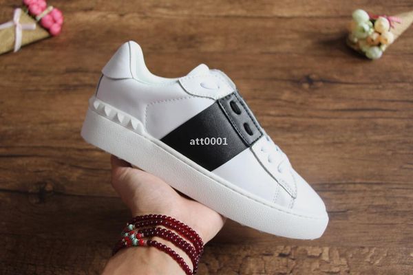 

shoes qt 1 1 fashion womens mens designer with studs eleven rubber sole casual sneakers for men valentinoe''valentinoity vpj, Black