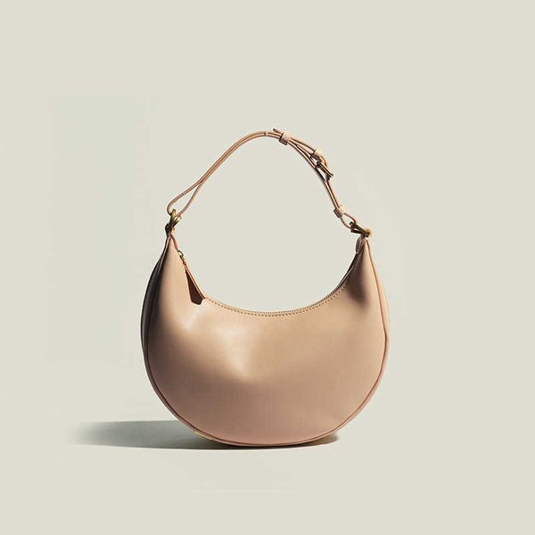 

hand bag armpit female 2022 summer leather metal letter dumpling simple and high-grade cross body hand