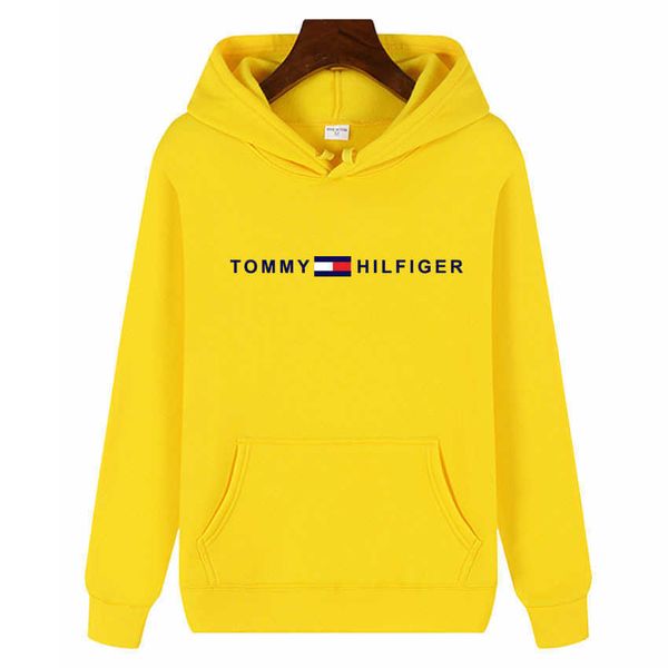 

220g fleece men's hoodie fashion women's hoodie hoodie, Black