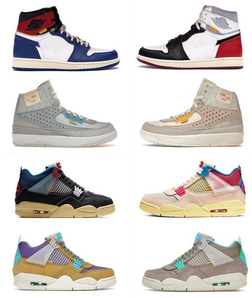 

2023 authentic union basketball shoes 1 high og nrg la black toe white blue varsity red 4 off nior guava ice 2 retro men women outdoor sport
