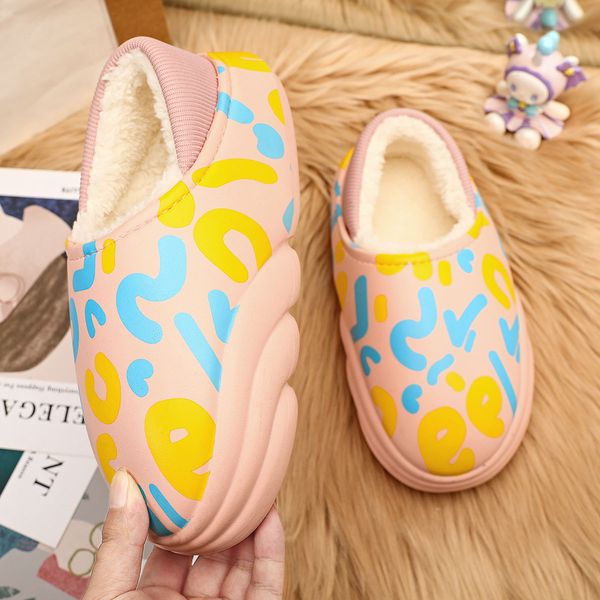 

fashion shoe designer classic trend latest style lightweight breathable comfortable insole non slip soft sole cotton slippers for lovers 877, Red;white