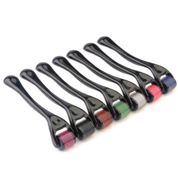 

medical grade stainless steel derma roller 540 needles dermaroller different dermaroller color for your choice with price