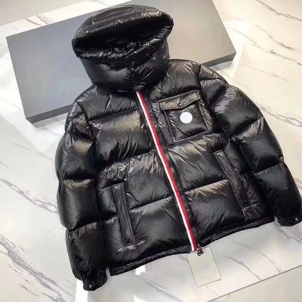 

luxury designer men's down parkas 4 colors jackets mens and womens no 'nfc' france puffer highs jacket style for men ands wom, Black