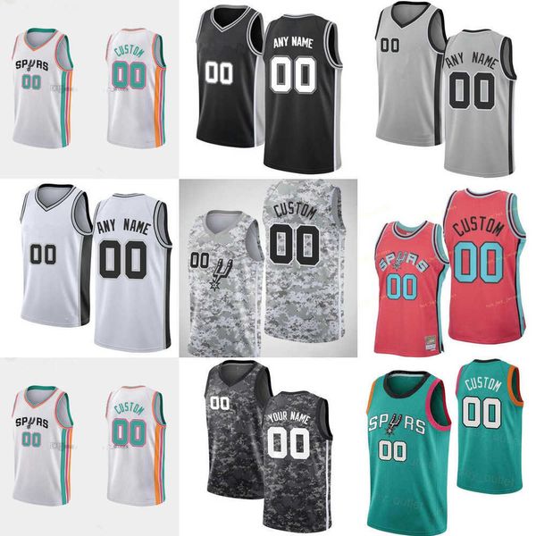 

men women youth san antonio''spurs''custom 17 doug mcdermott 7 josh richardson 25 jakob poeltl 3 keldon johnson 24 devin, Black;red