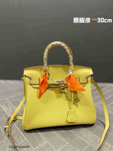 

designer bags bag women birkins fashion classic togo lychee 2022 handbag large capacity 30 handbags burkin 49x8